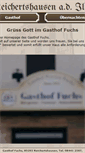 Mobile Screenshot of gasthof-fuchs.de