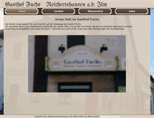 Tablet Screenshot of gasthof-fuchs.de